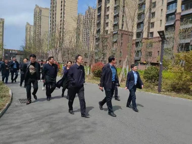 心懷感恩，砥礪前行——街道領導蒞臨東海峪佳苑調研考察指導物業工作